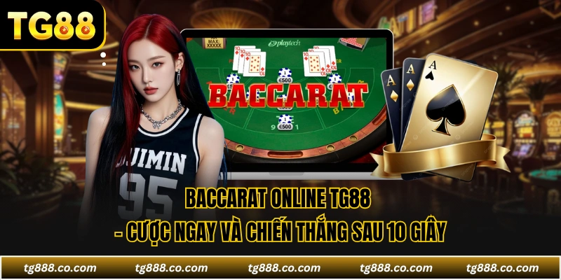 Baccarat Online TG88 - Cược Ngay Và Chiến Thắng Sau 10 Giây