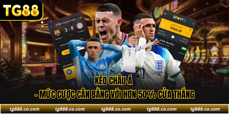 Kèo Châu Á - Mức Cược Cân Bằng Với Hơn 50% Cửa Thắng