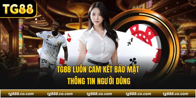 TG88 luôn cam kết bảo mật thông tin người dùng